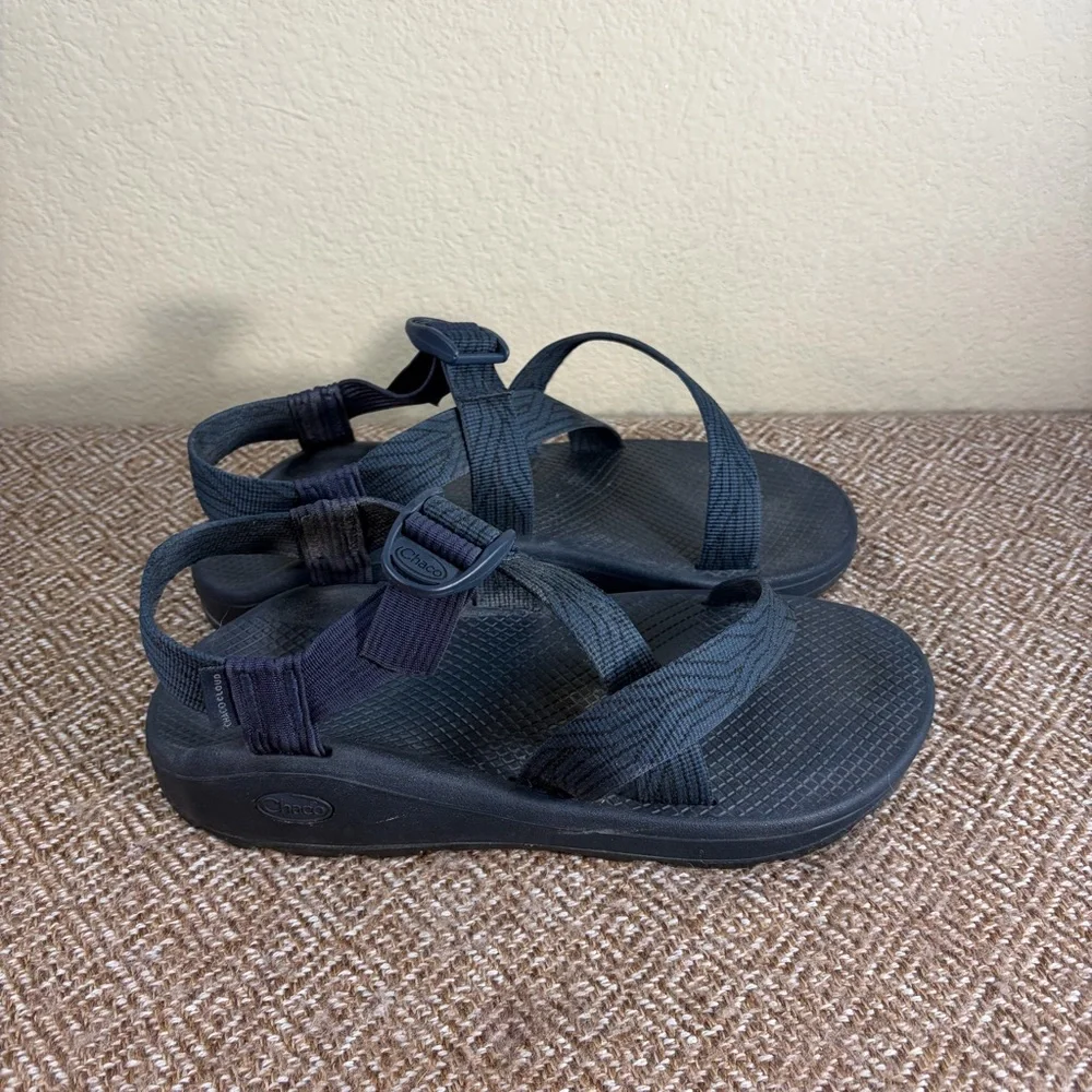 Chaco Men's Shoes Zcloud Footbed Slip-On Slingback Sandals Black Sz 10 Gorpcore